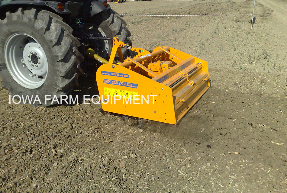 Double Blade Spading Tiller